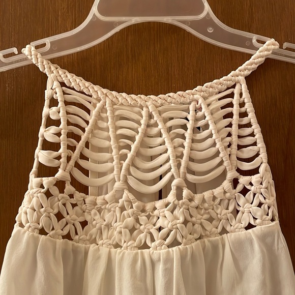 Joie 100% silk ivory/cream halter camisole/tank Size S - Picture 4 of 6